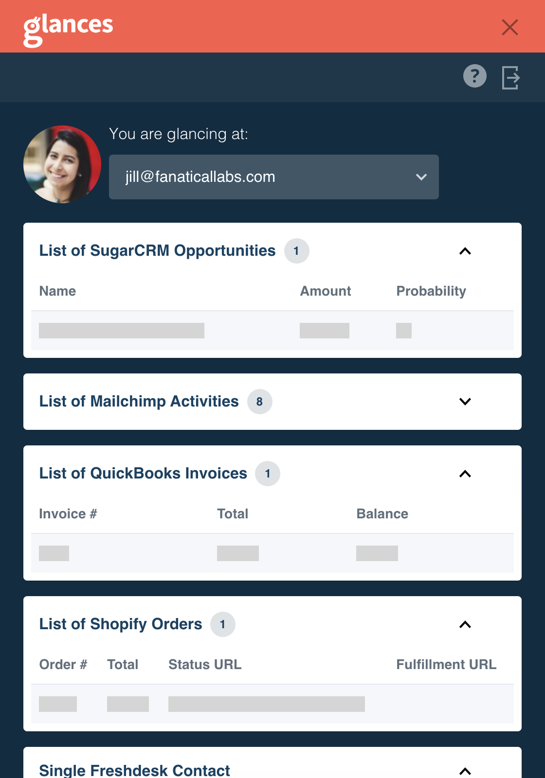 Viewing SugarCRM data in any application Viewing SugarCRM data in any application